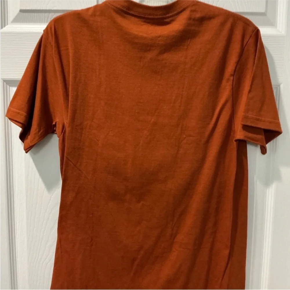 Arizona Jean Company Brown Short Sleeve Tee with Cartoon Graphics - Picture 3 of 3